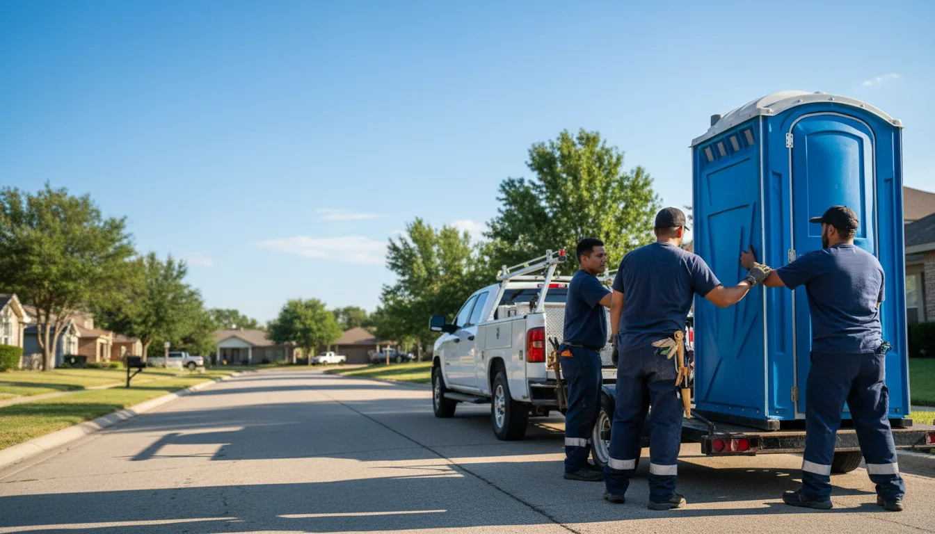 Portable Toilet Rental in Bridgeport, IL near me